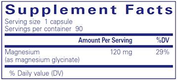 Magnesium glycinate 90 caps Pure Encapsulations