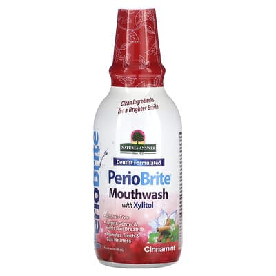 Nature's Answer PerioBrite Mouthwash Cinnamon