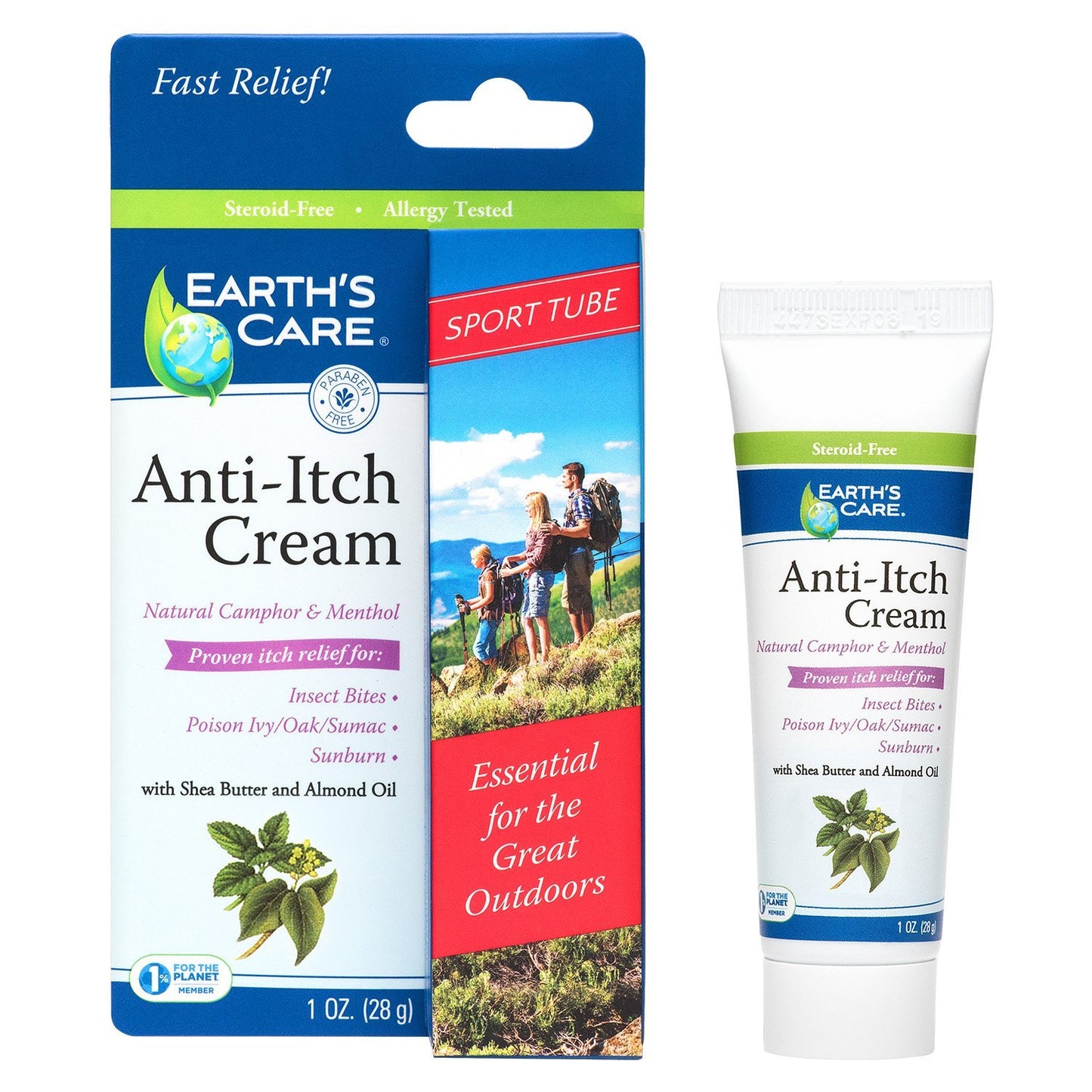 Earth's Care Anti-Itch Cream 1oz.