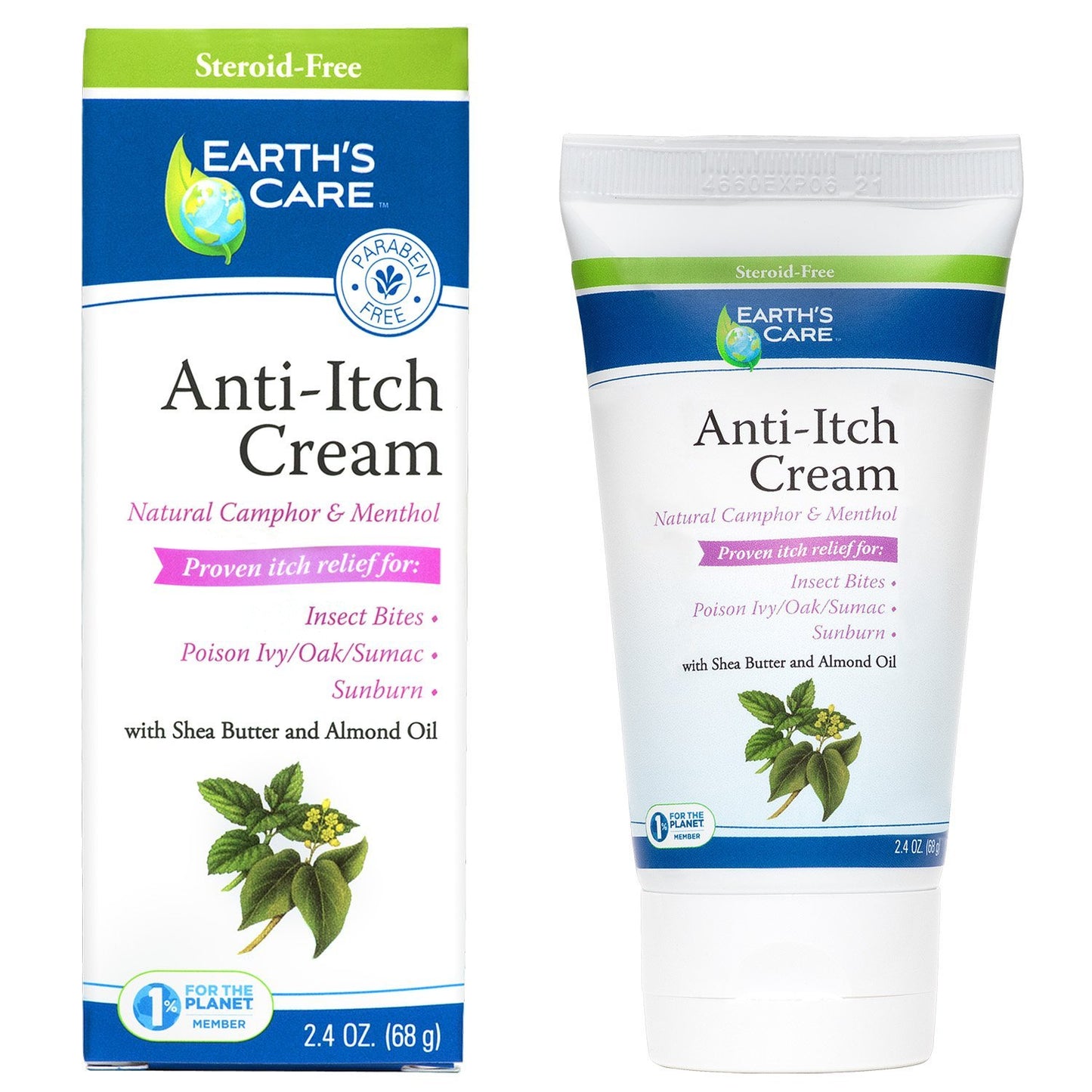 Earth's Care Anti-Itch Cream 2.4oz