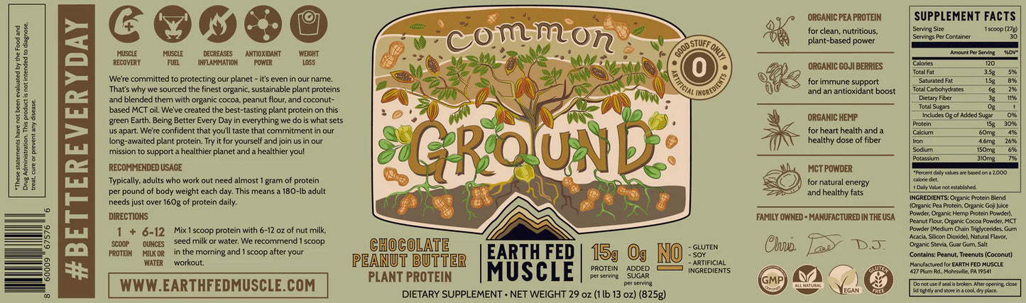 EFM Chocolate PB Plant Protein Pkt