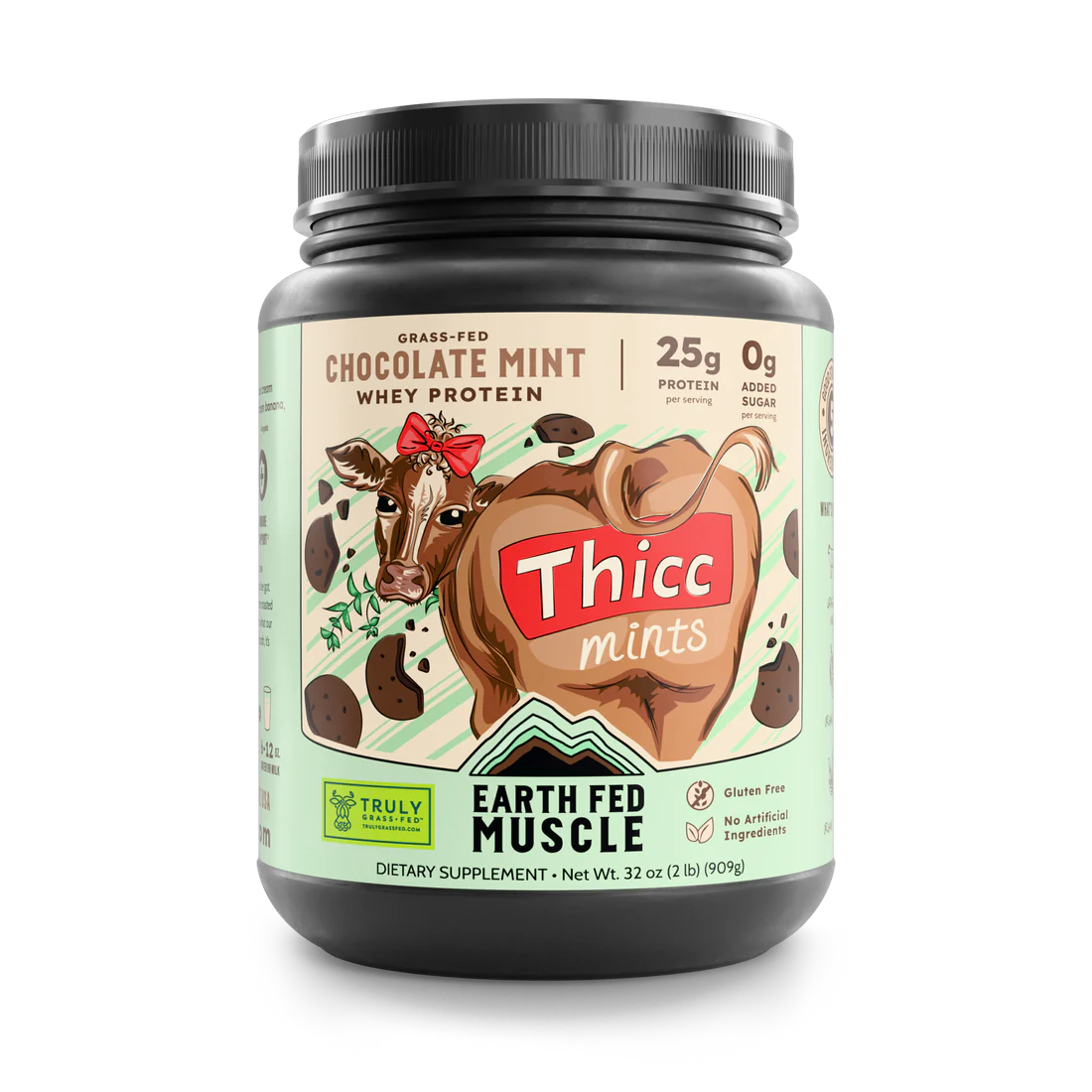 EFM Thicc Mints Chocolate Mint Grass-Fed Whey Protein
