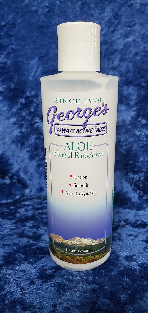 Georges Aloe Herbal Rubdown 8oz