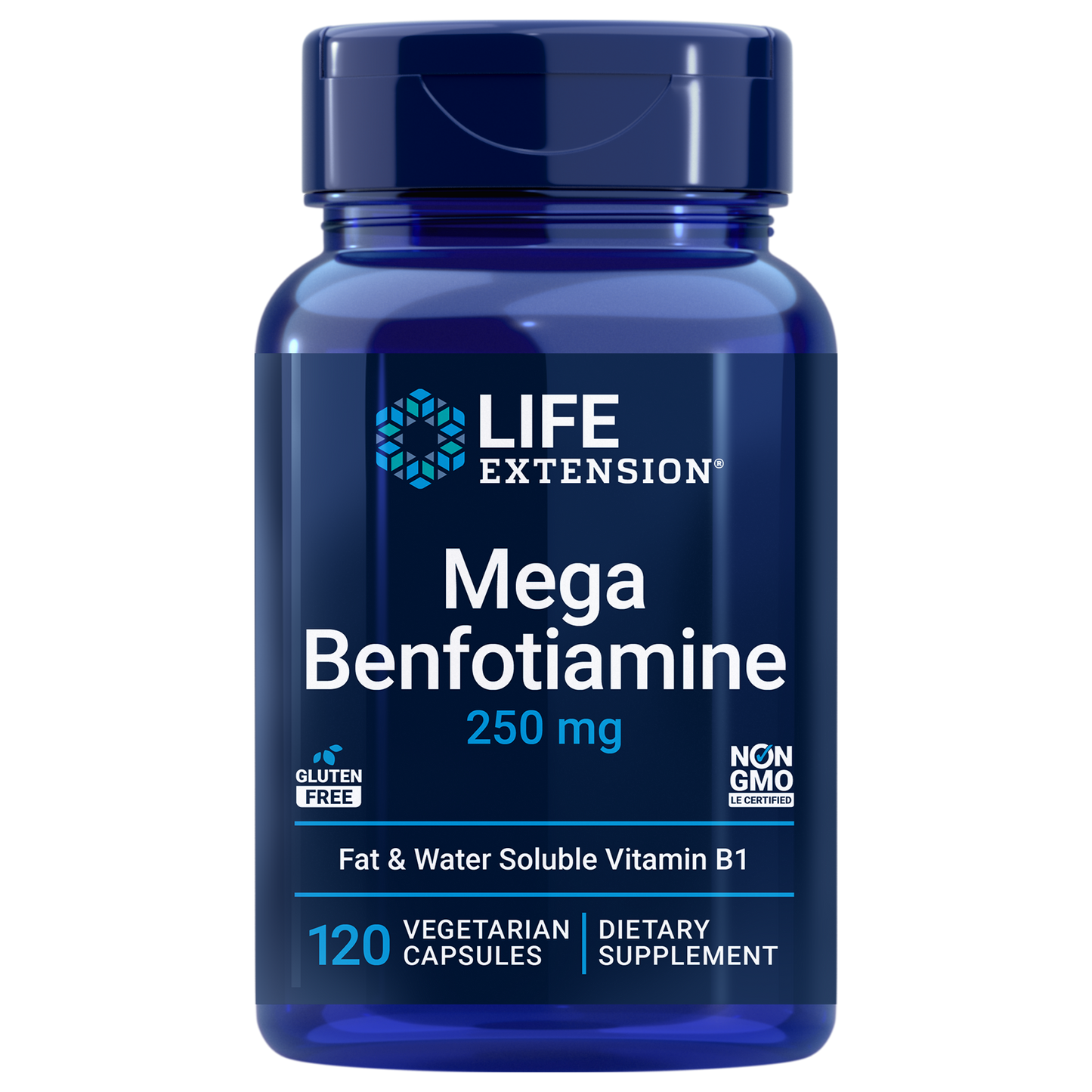 Mega Benfotiamine 250mg 120 Caps