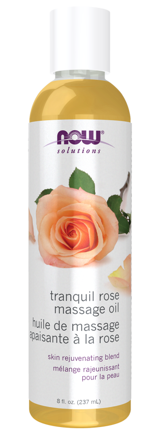 Now Tranquil Rose Massage Oil 8oz