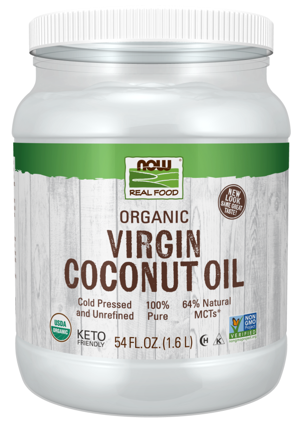 Now Virgin Coconut Oil Tub 54oz