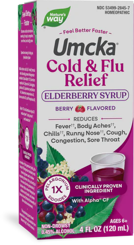 Umcka Cold & Flu Elderberry Syrup