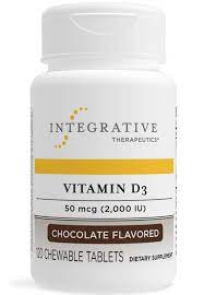 Vitamin D3 2,000 IU - Chocolate Flavored