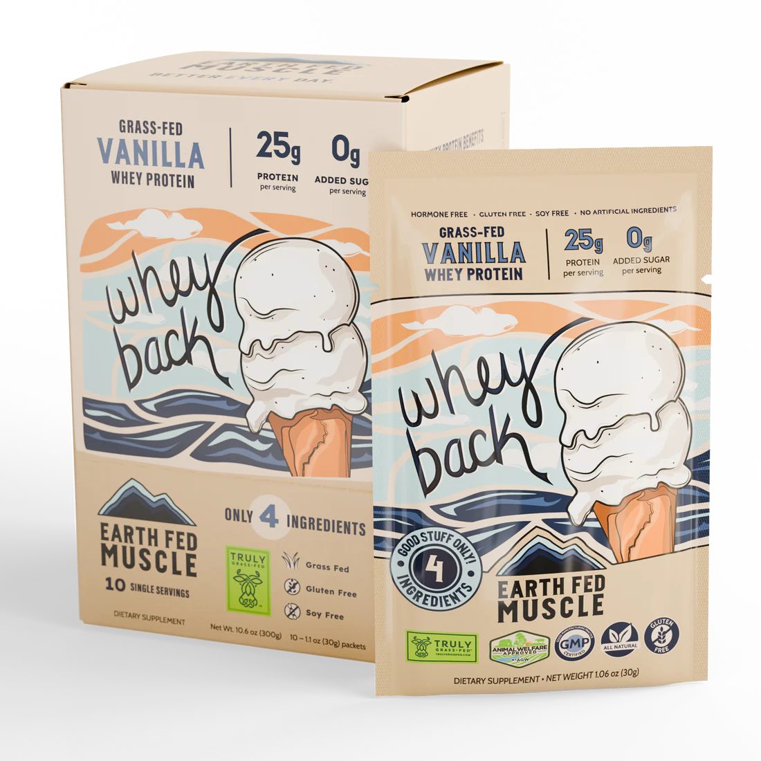 EFM Whey Back Vanilla 10pk