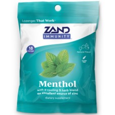 Zand Menthol Lozenge 18ct