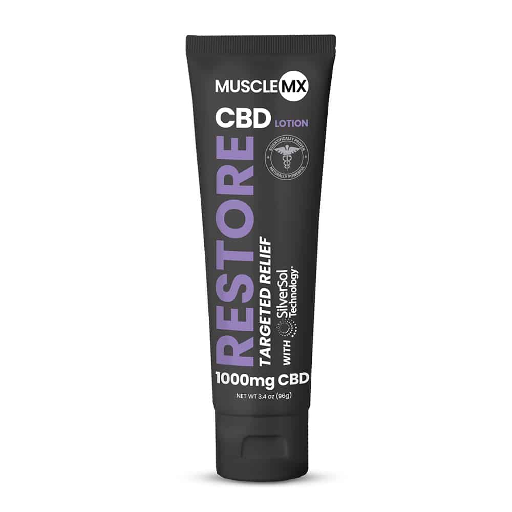Muscle Mx CBD Restore Lotion 3.4oz.