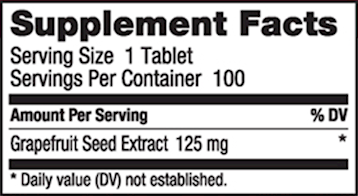 NutriBiotic® Grapefruit Seed Extract tabs