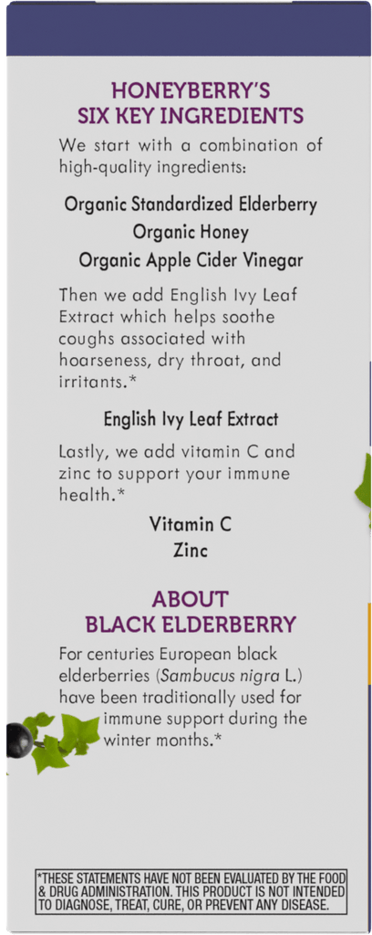 Sambucus HoneyBerry Cough Syrup