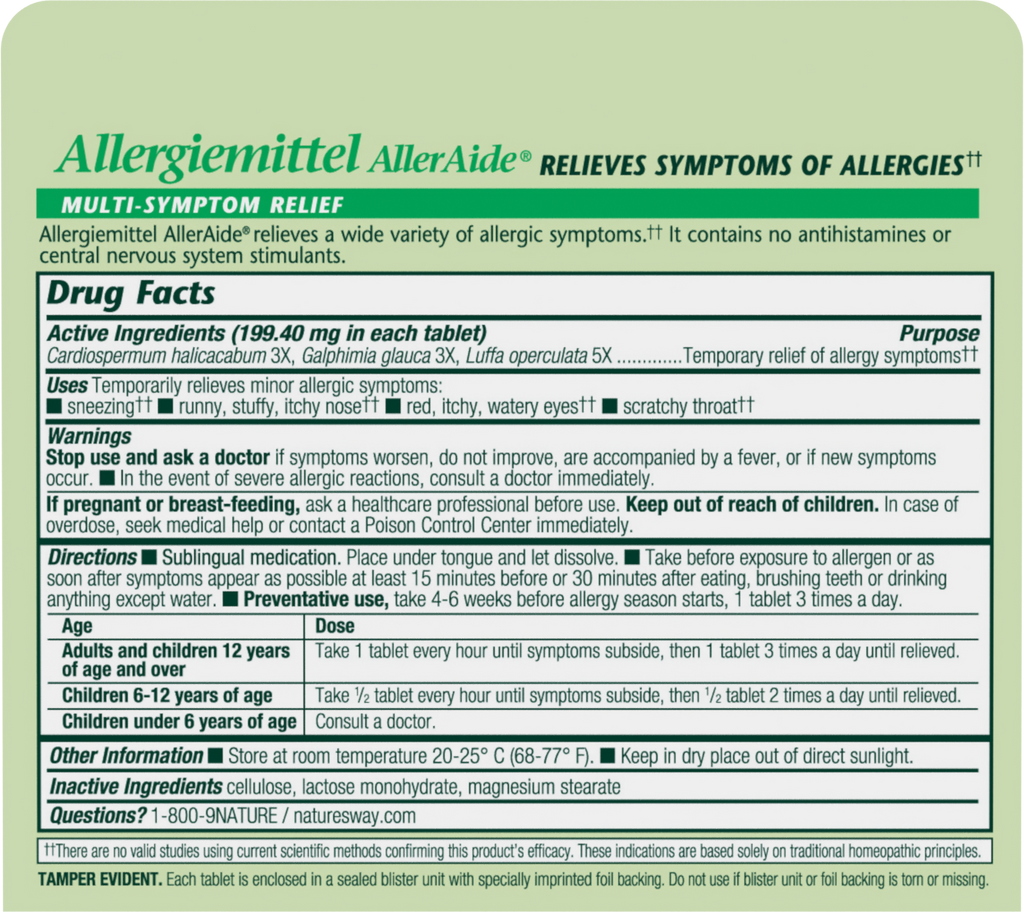 Allergiemittel AllerAide®