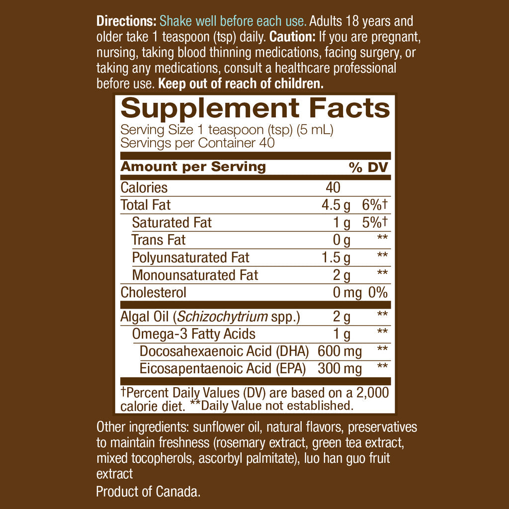 NutraVege™ Omega 3 Plant Cran-Orange