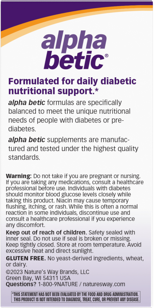 Alpha Betic® Multivitamin