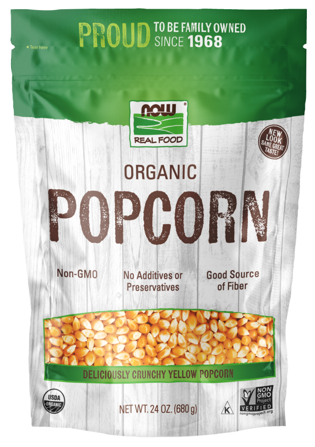 Now Foods Organic Popcorn