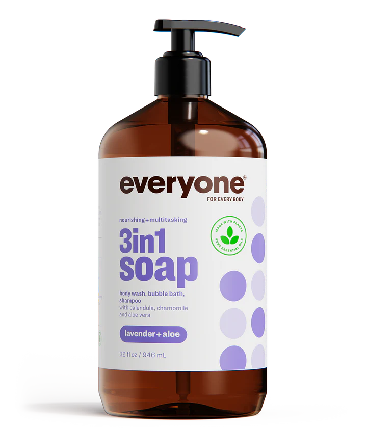 Everyone 3 in 1 Soap Lavender + Aloe