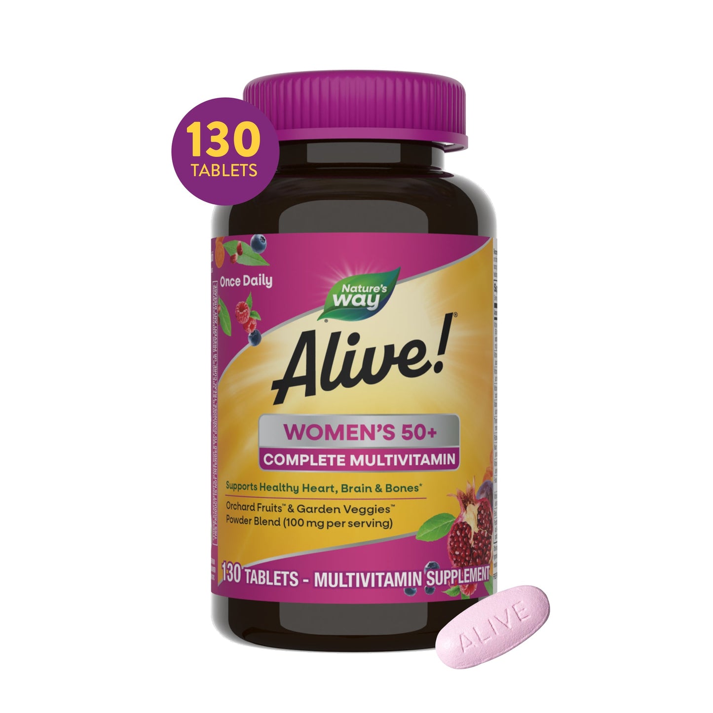 Alive!® Women’s 50+ Complete Multivitamin