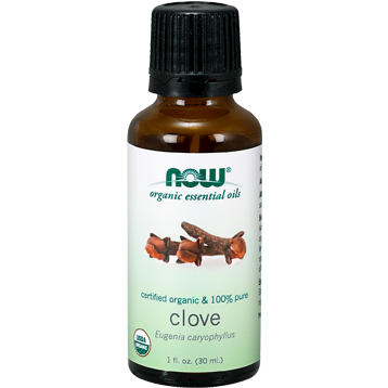 Now Clove Oil, Organic 1 oz.