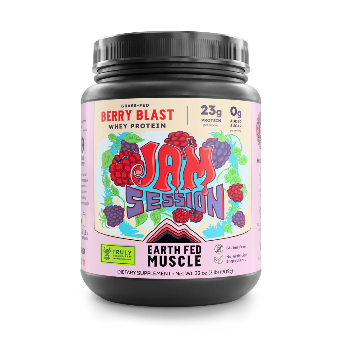 EFM Jam Session Berry Blast Grass-Fed Whey Protein