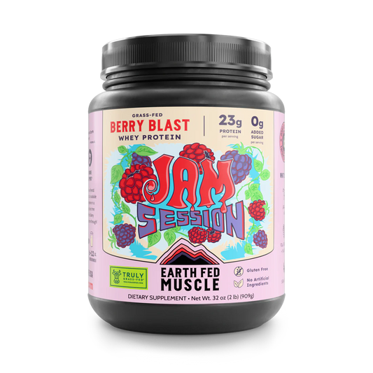 EFM Jam Session Berry Blast Grass-Fed Whey Protein