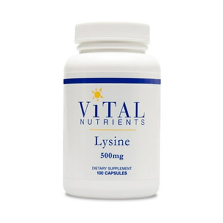 Vital Nutrients L-Lysine 500mg