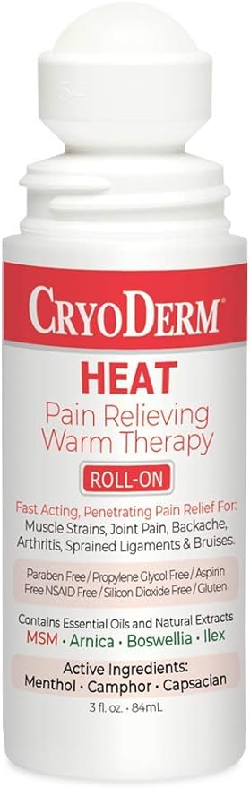 CryoDerm  Heat Therapy Roll-On