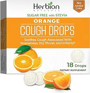 Herbion Cough Drops Orange