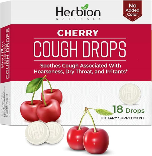 Herbion Cough Drops Cherry