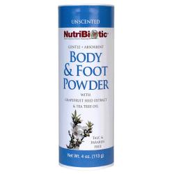 NutriBiotic® Body & Foot Powder Unscented