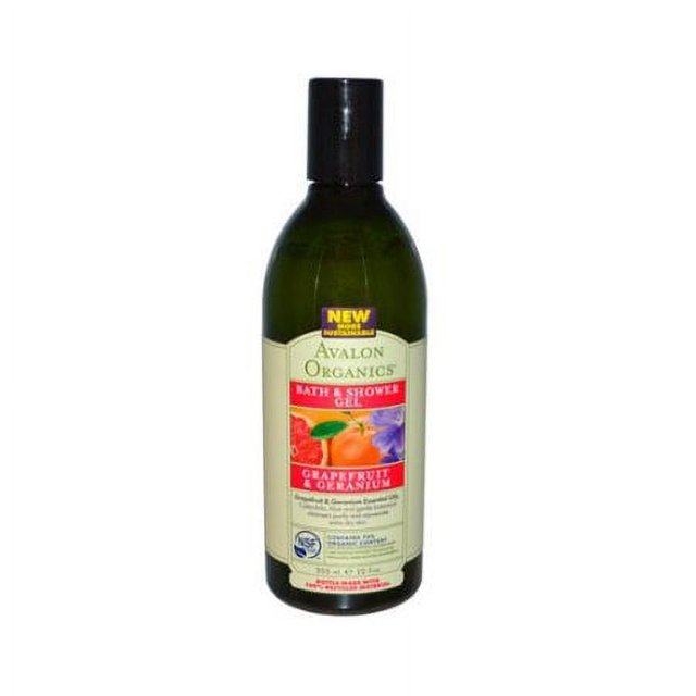 Avalon Organics Grapefruit & Geranium Bath & Shower Gel