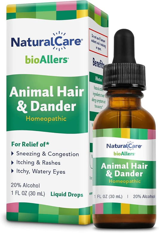NaturalCare BioAllers Animal air & Dander 1oz Drops