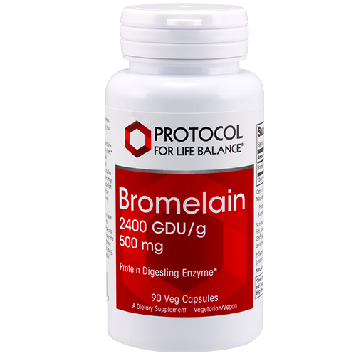 Bromelain 500mg Protocol