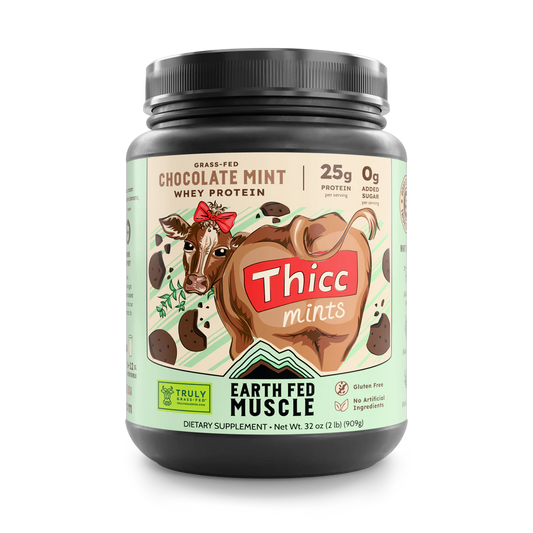 EFM Thicc Mints Chocolate Mint Grass-Fed Whey Protein
