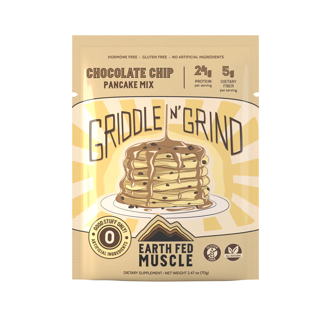 EFM PKT Griddle N' Grind Pancake Mix