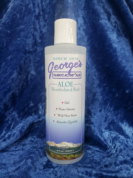 Georges Aloe Mentholated Rub 8oz