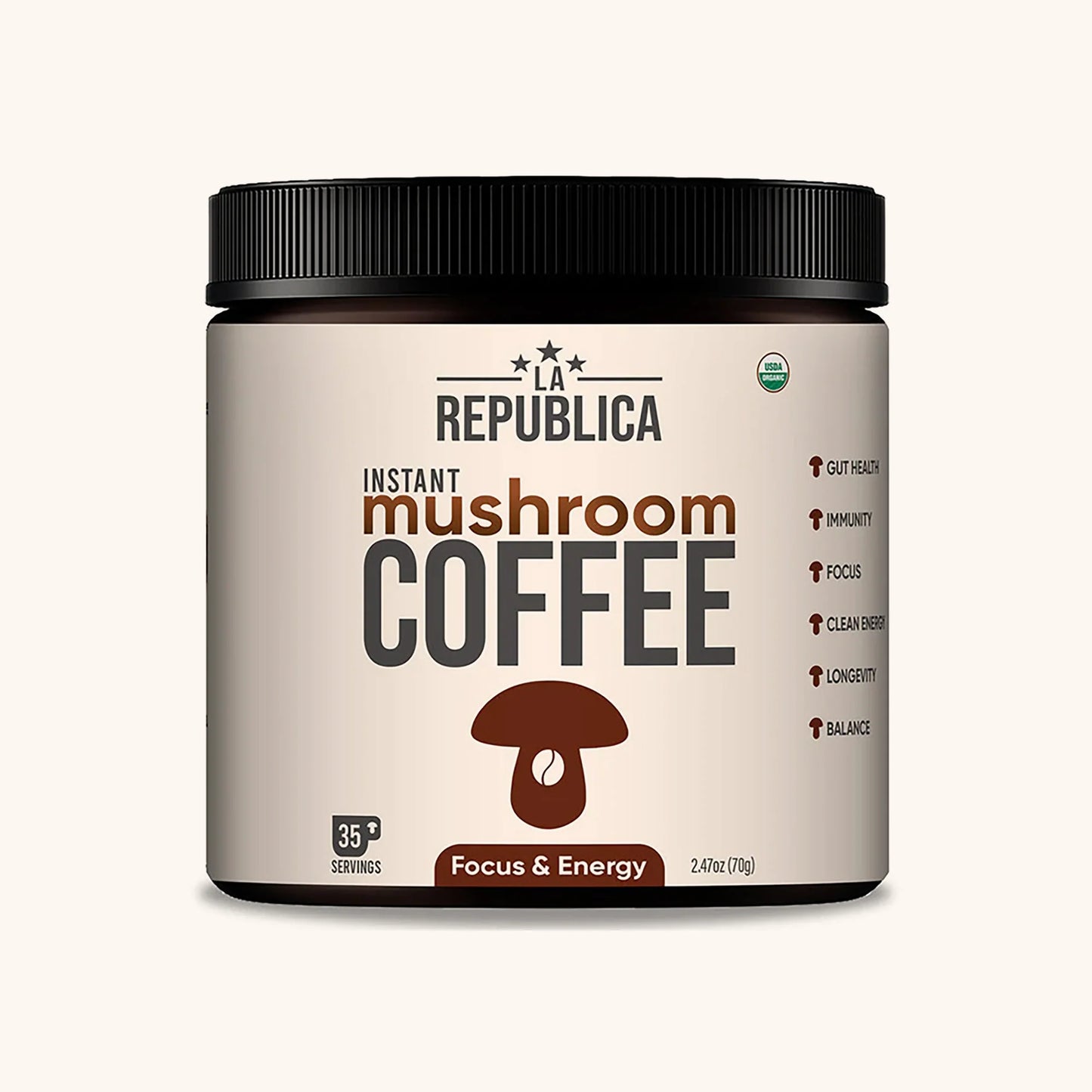 La Republica Mushroom Coffee DECAF