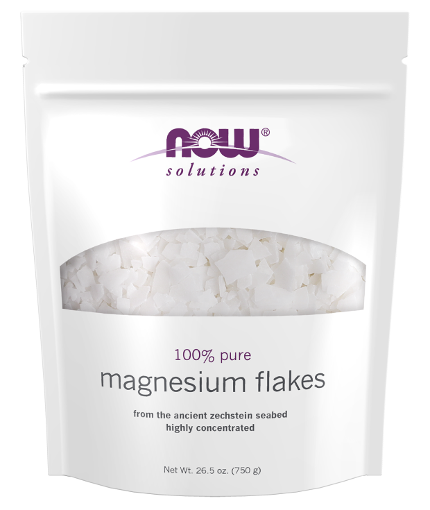 Now Pure Magnesium Flakes 26.5oz