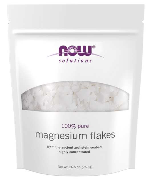 Now Pure Magnesium Flakes 26.5oz