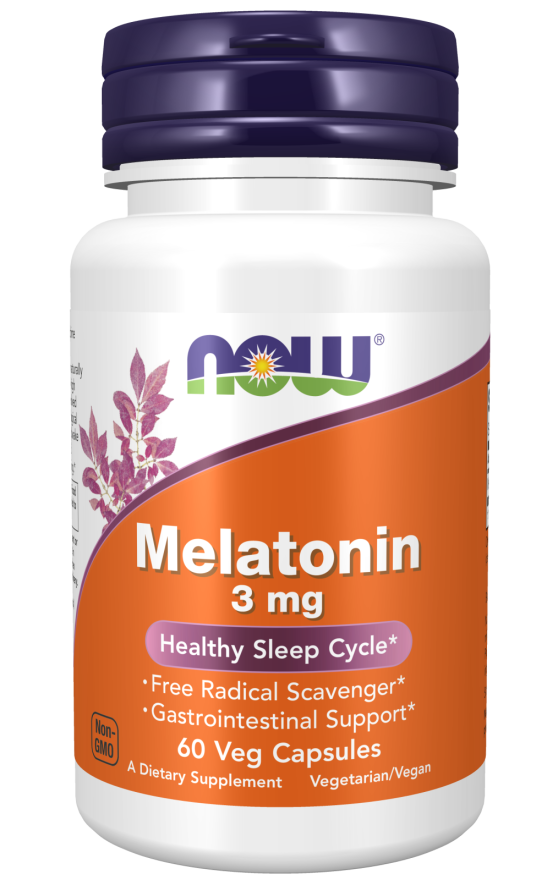 Now Melatonin 3 mg - 60 Veg