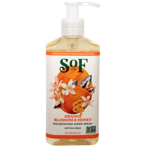 SOF Hand Wash Orange Honey 8OZ