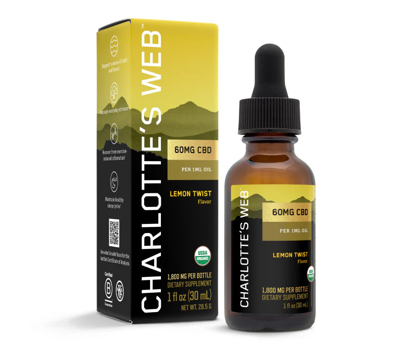 Charlottes Web Lemon Twist 60mg CBD