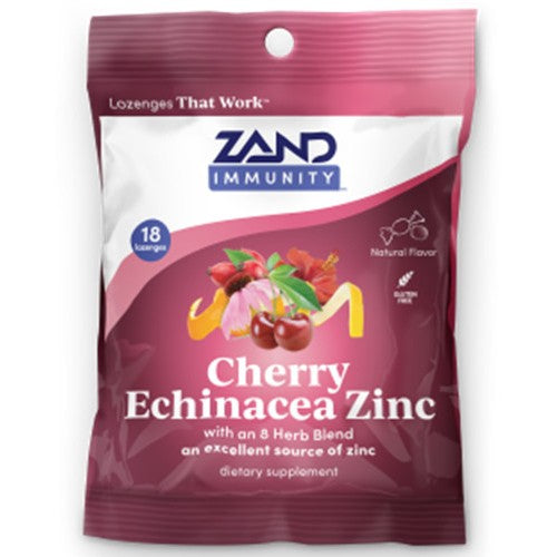 Zand Cherry Echinacea Zinc  Lozenge
