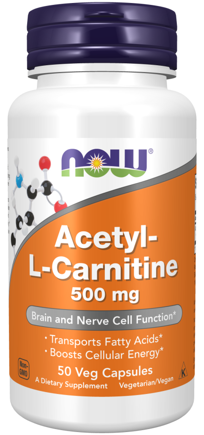 Acetyl-L-Carnitine 500mg  100 veg caps