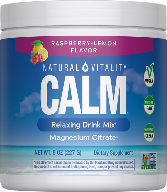 Calm Magnesium Pwdr 8oz Natural Vitality