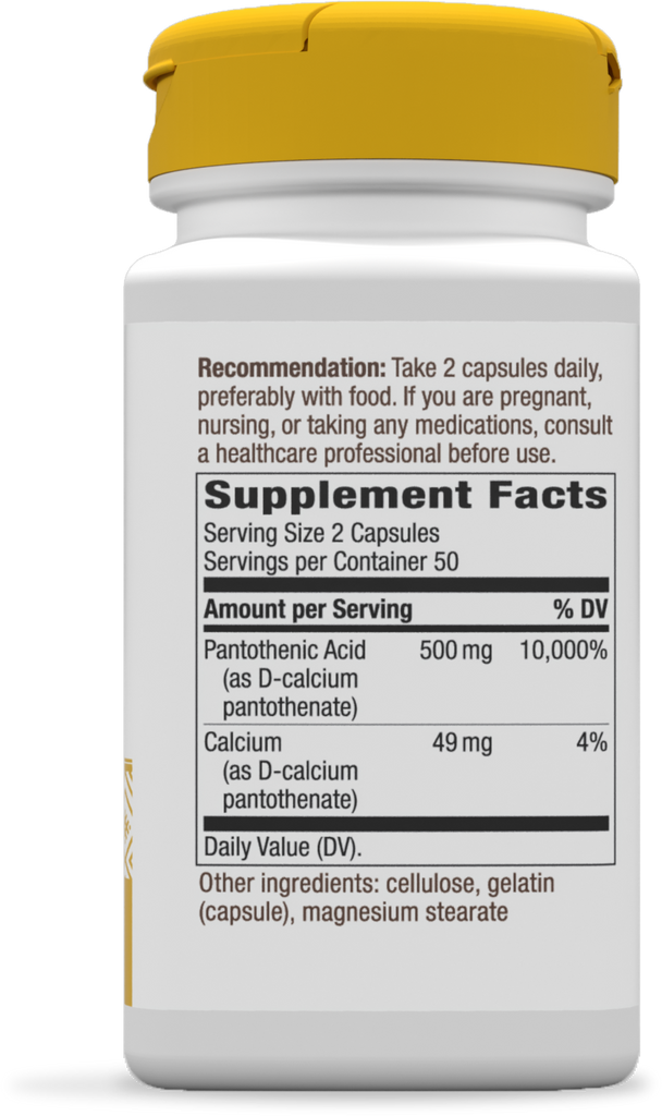 Pantothenic Acid Vitamin B5