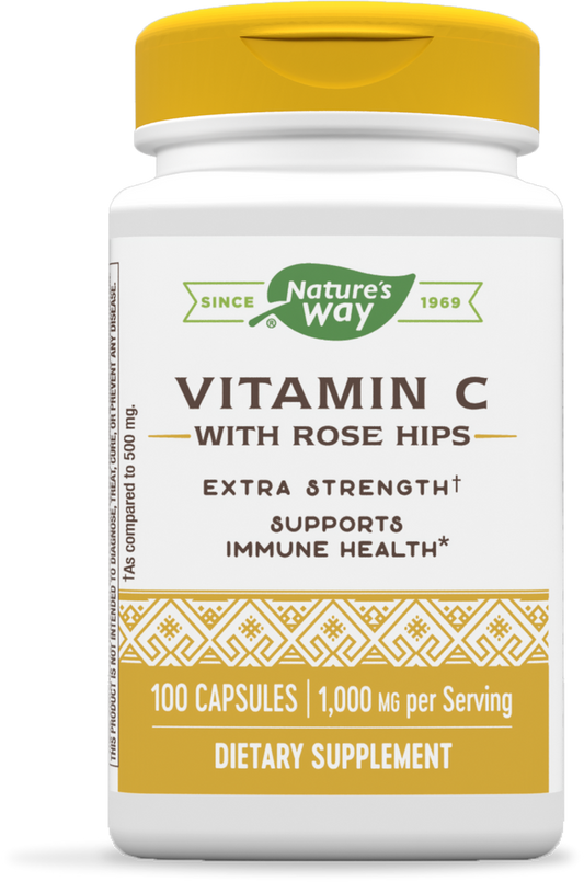 Vitamin C with Rose Hips Extra Strength‡