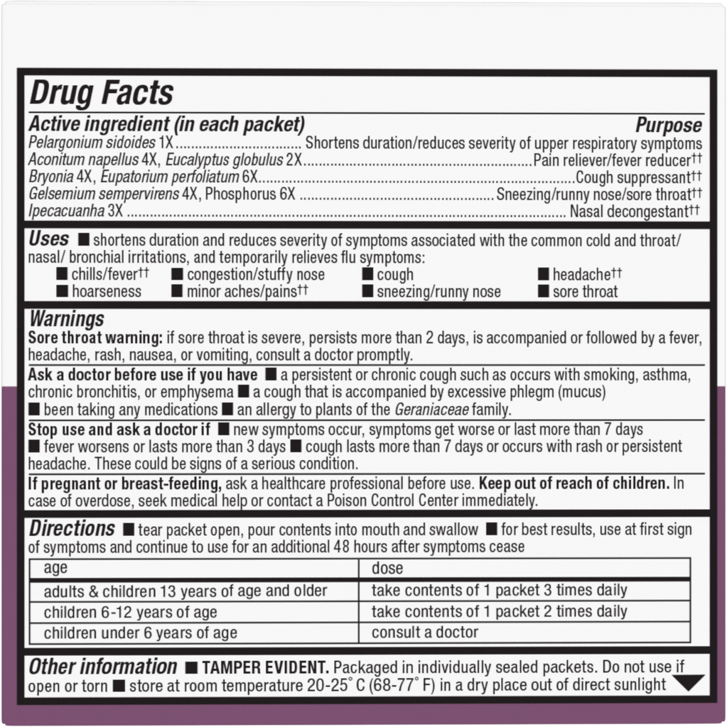 Umcka® Cold+Flu FastActives®