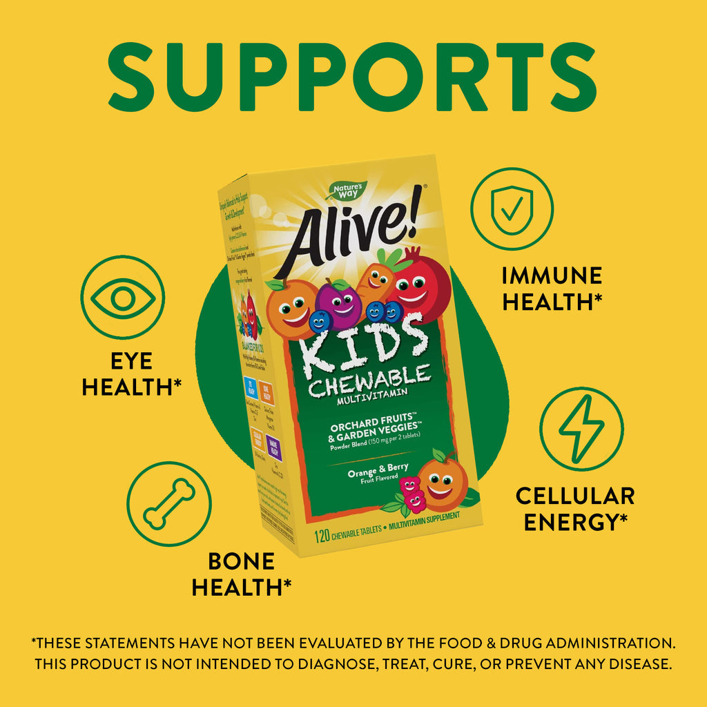 Alive!® Kids Chewable Multivitamin